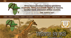 Desktop Screenshot of africasasa.com